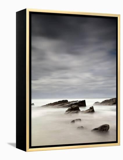 Rocks in Mist-null-Framed Premier Image Canvas