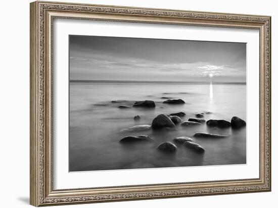 Rocks in Mist-PhotoINC-Framed Photographic Print