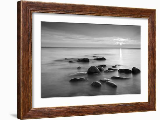 Rocks in Mist-PhotoINC-Framed Photographic Print