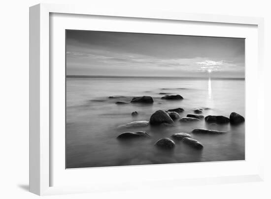 Rocks in Mist-PhotoINC-Framed Photographic Print