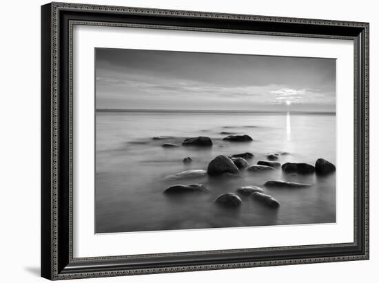 Rocks in Mist-PhotoINC-Framed Photographic Print