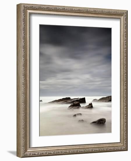 Rocks in Mist-null-Framed Photographic Print