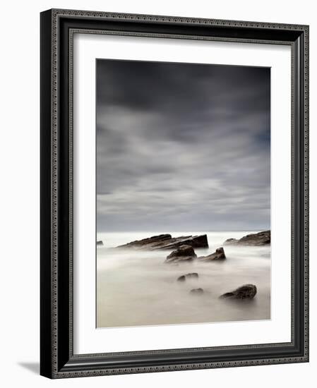 Rocks in Mist-null-Framed Photographic Print
