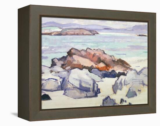 Rocks, Iona-Samuel John Peploe-Framed Premier Image Canvas