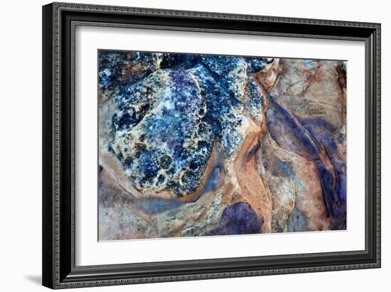 Rocks on Shore-Mark Sunderland-Framed Photographic Print