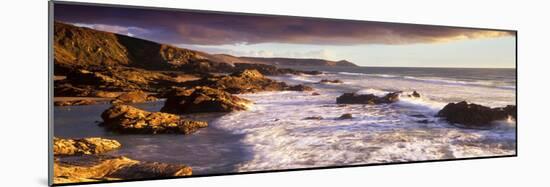 Rocks on the Beach, Whitsand Bay, Cornwall, England-null-Mounted Photographic Print