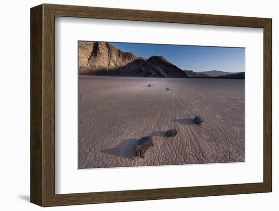 Rocks on the Racetrack Death Valley-Steve Gadomski-Framed Photographic Print