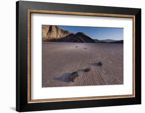 Rocks on the Racetrack Death Valley-Steve Gadomski-Framed Photographic Print