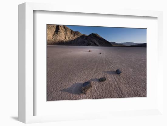 Rocks on the Racetrack Death Valley-Steve Gadomski-Framed Photographic Print