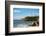 Rocks on the Sandy Beach and the Lighthouse in Biarritz, Pyrenees Atlantiques, Aquitaine-Martin Child-Framed Photographic Print