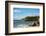 Rocks on the Sandy Beach and the Lighthouse in Biarritz, Pyrenees Atlantiques, Aquitaine-Martin Child-Framed Photographic Print