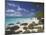 Rocks on Tropical Beach, Seychelles, Indian Ocean, Africa-Papadopoulos Sakis-Mounted Photographic Print