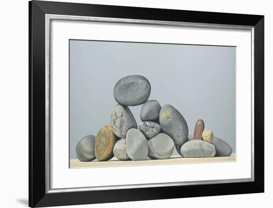 Rocks - Still Life-Kevork Cholakian-Framed Art Print