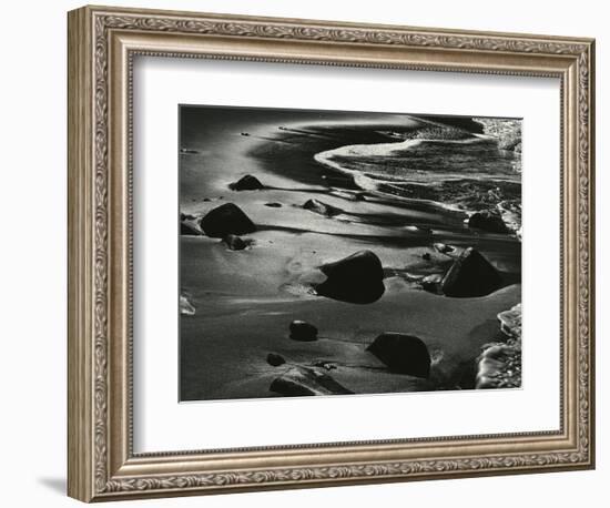 Rocks, Water, Coast, California, 1975-Brett Weston-Framed Photographic Print