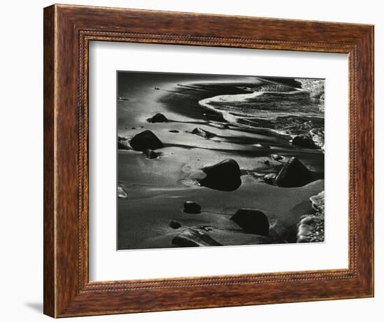 Rocks, Water, Coast, California, 1975-Brett Weston-Framed Photographic Print