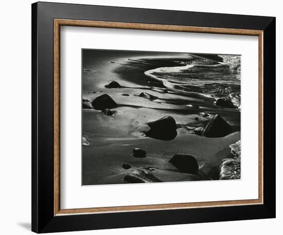 Rocks, Water, Coast, California, 1975-Brett Weston-Framed Photographic Print