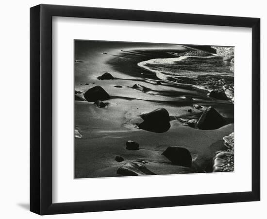 Rocks, Water, Coast, California, 1975-Brett Weston-Framed Photographic Print