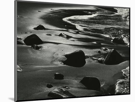 Rocks, Water, Coast, California, 1975-Brett Weston-Mounted Photographic Print