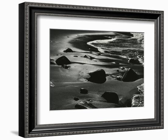 Rocks, Water, Coast, California, 1975-Brett Weston-Framed Photographic Print