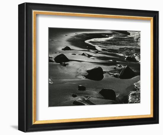 Rocks, Water, Coast, California, 1975-Brett Weston-Framed Photographic Print