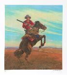Chief Looking Glass of the Nez Perce-Rockwell Smith-Framed Collectable Print