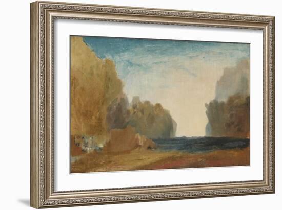 Rocky Bay-J. M. W. Turner-Framed Giclee Print