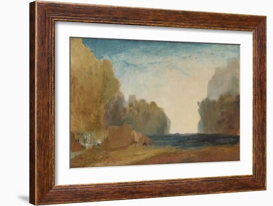 Rocky Bay-J. M. W. Turner-Framed Giclee Print