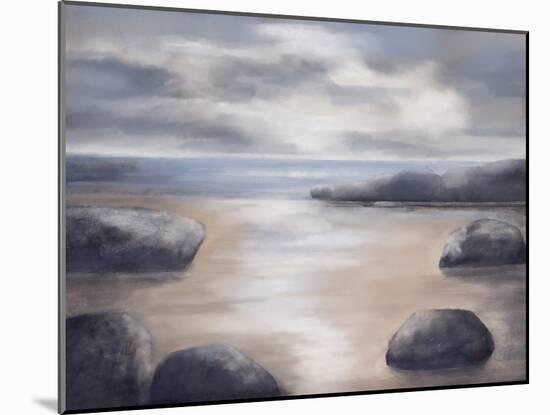 Rocky Beach 2-Doris Charest-Mounted Art Print