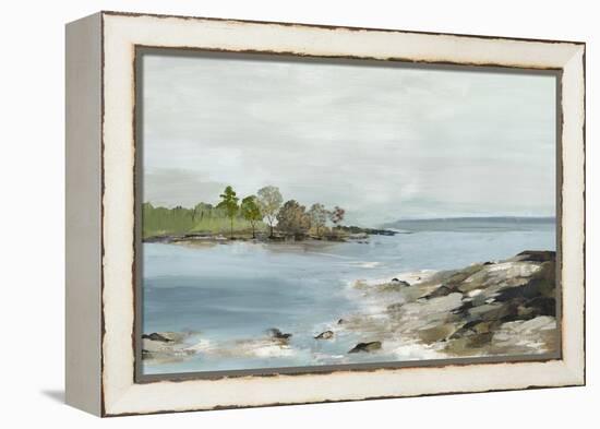 Rocky Beach Views-Allison Pearce-Framed Stretched Canvas