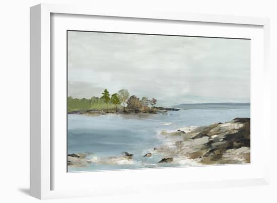 Rocky Beach Views-Allison Pearce-Framed Premium Giclee Print