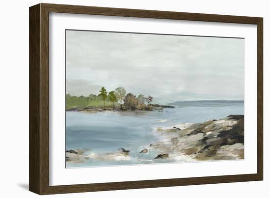 Rocky Beach Views-Allison Pearce-Framed Art Print