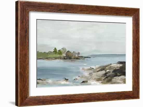 Rocky Beach Views-Allison Pearce-Framed Art Print