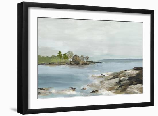 Rocky Beach Views-Allison Pearce-Framed Art Print