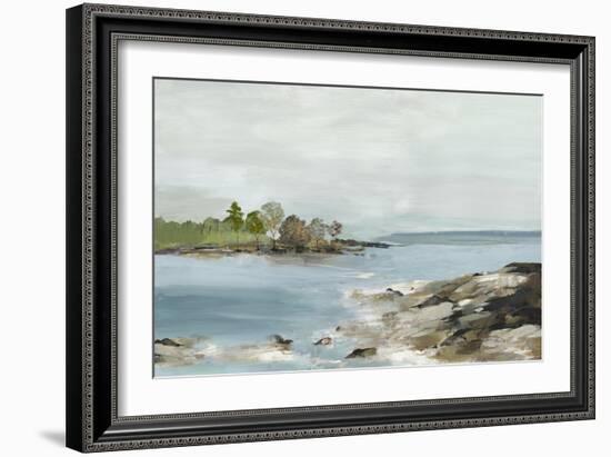 Rocky Beach Views-Allison Pearce-Framed Art Print