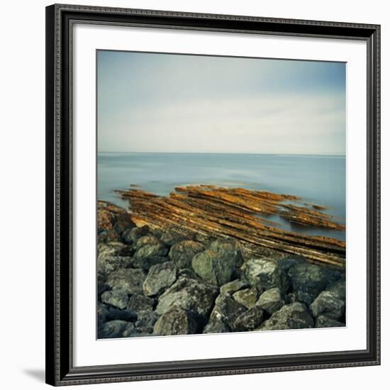 Rocky Coast, 2007-Cédric Bihr-Framed Premium Giclee Print