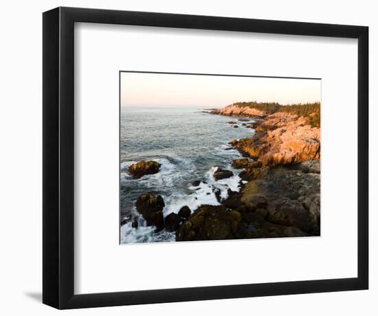 Rocky Coast of Isle Au Haut, Acadia National Park, Maine, USA-Jerry & Marcy Monkman-Framed Photographic Print