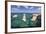 Rocky Coast with Stone Pillars, the Mediterranean Sea, Apulia, Italy-Markus Lange-Framed Photographic Print