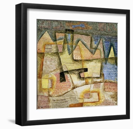 Rocky Coast-Paul Klee-Framed Giclee Print