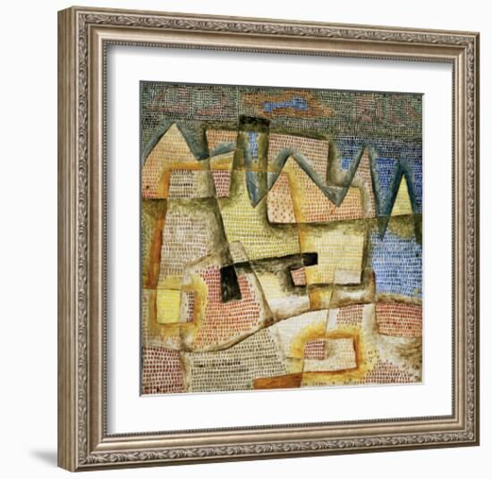 Rocky Coast-Paul Klee-Framed Giclee Print