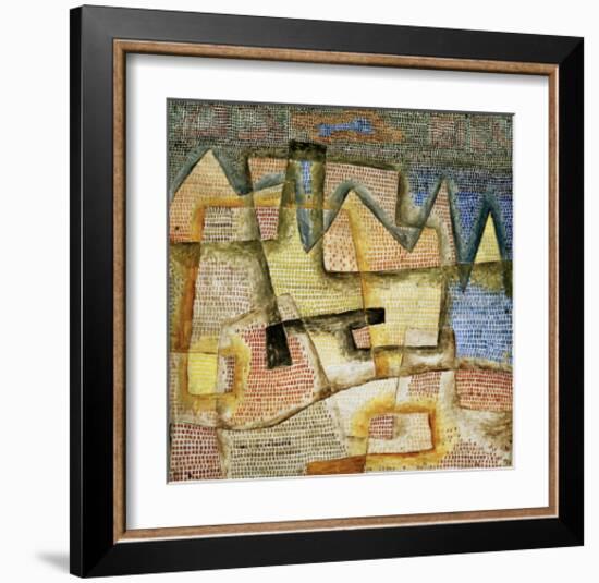 Rocky Coast-Paul Klee-Framed Giclee Print