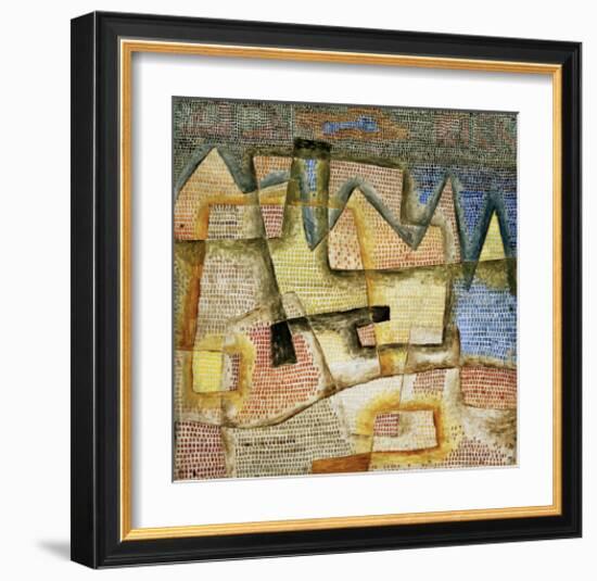 Rocky Coast-Paul Klee-Framed Giclee Print