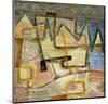 Rocky Coast-Paul Klee-Mounted Giclee Print