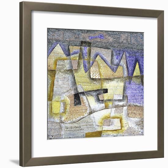 Rocky Coast-Paul Klee-Framed Giclee Print