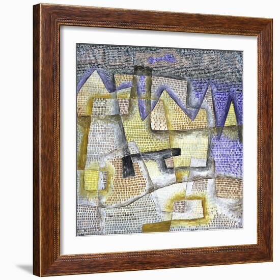 Rocky Coast-Paul Klee-Framed Giclee Print