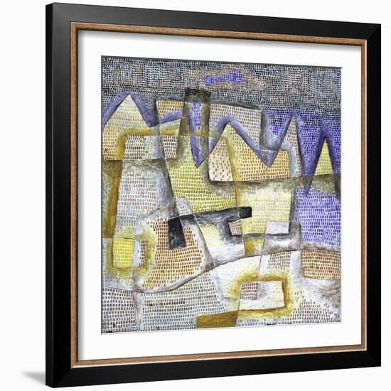 Rocky Coast-Paul Klee-Framed Giclee Print