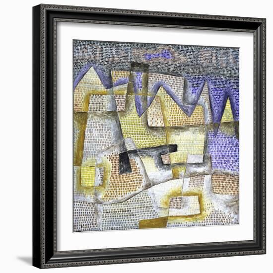 Rocky Coast-Paul Klee-Framed Giclee Print