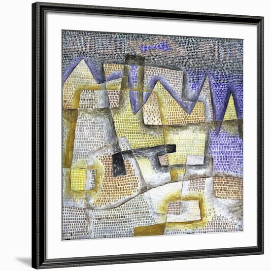 Rocky Coast-Paul Klee-Framed Giclee Print