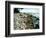 Rocky Coastline and Rainbow, Jasmund National Park, Island of Ruegen, Germany-Christian Ziegler-Framed Photographic Print