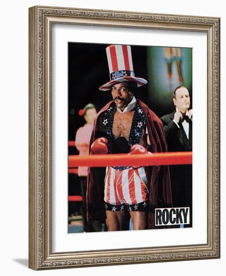 Rocky, French Movie Poster, 1977-null-Framed Art Print