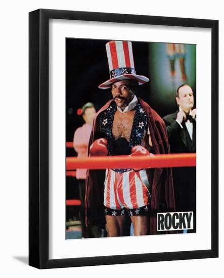 Rocky, French Movie Poster, 1977-null-Framed Art Print